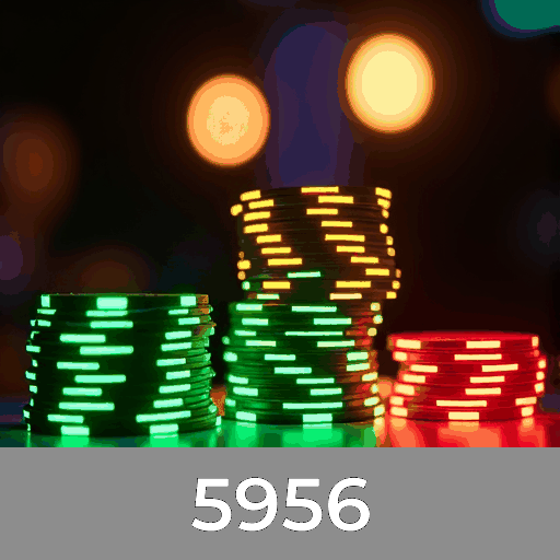 5956: Slots-Grandes Prêmios, Roleta-Experiência Autêntica, Blackjack-Melhores Odds